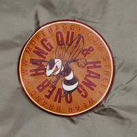 Load image into Gallery viewer, HANG OUT HANG OVER BOA COACH JACKET BEIGE
