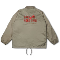 Load image into Gallery viewer, HANG OUT HANG OVER BOA COACH JACKET BEIGE
