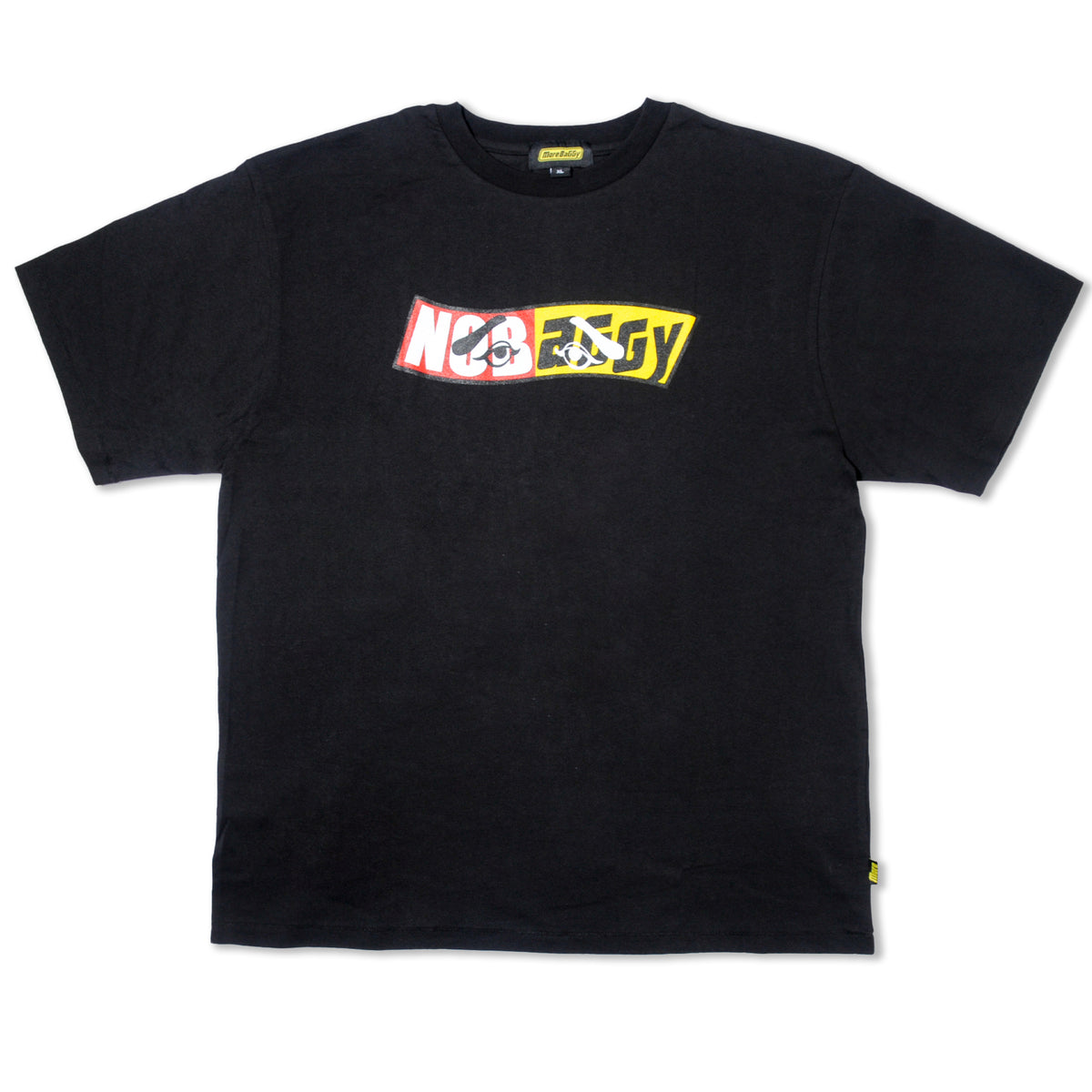 MORE BAGGY×NOBOSE COLLABORATION NOBAGGY TEE　BLACK