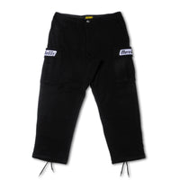 Load image into Gallery viewer, MORE BAGGY SWEAT CARGO PANTS BLACK

