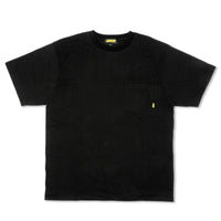 Load image into Gallery viewer, MORE BAGGY SINGLE STITCH POCKET TEE BLACK
