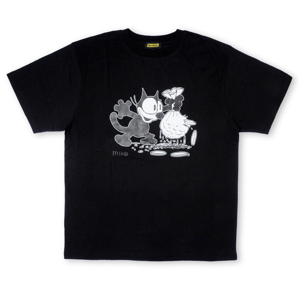 MB LIMITED ITEM FELIX THE CAT MAKE MONEY TEE BLACK