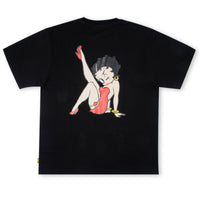 Load image into Gallery viewer, MORE BAGGY × BETTY BOOP COLLABORATION LUXURY TEE BLACK
