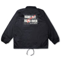 Load image into Gallery viewer, HANG OUT HANG OVER BOA COACH JACKET BLACK
