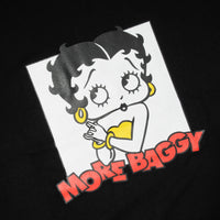 Load image into Gallery viewer, MORE BAGGY × BETTY BOOP COLLABORATION TEE BLACK
