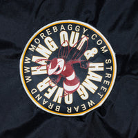 Load image into Gallery viewer, HANG OUT HANG OVER BOA COACH JACKET BLACK
