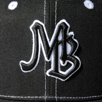 Load image into Gallery viewer, MB SNAP BACK CAP BLACK
