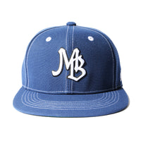 Load image into Gallery viewer, MB SNAP BACK CAP NAVY
