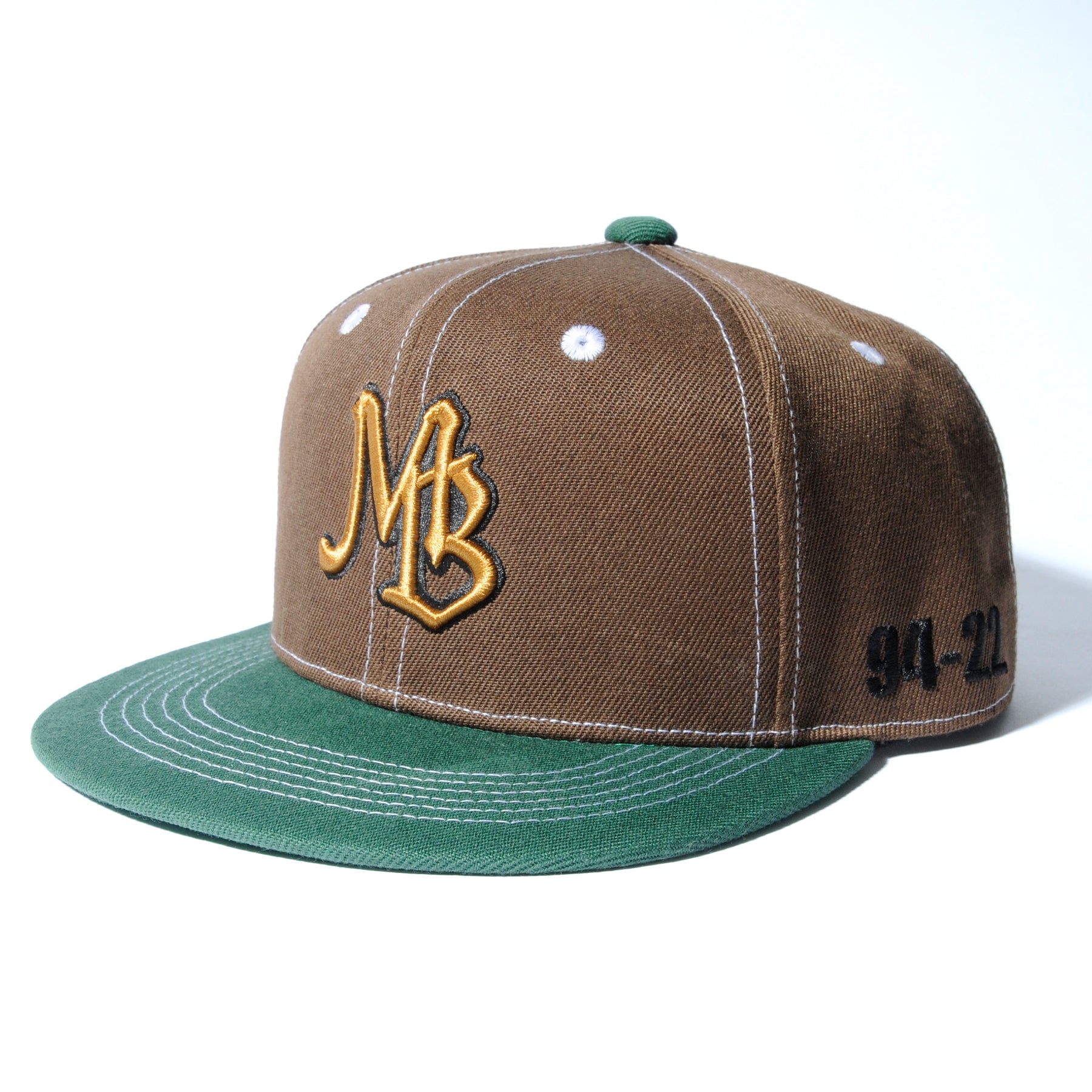 MB SNAP BACK CAP BROWN | MORE BAGGY