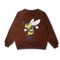 Load image into Gallery viewer, MB STRONG HORNET RAGLAN SWEAT BROWN
