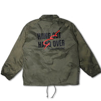 Load image into Gallery viewer, HANG OUT HANG OVER BOA COACH JACKET KHAKI
