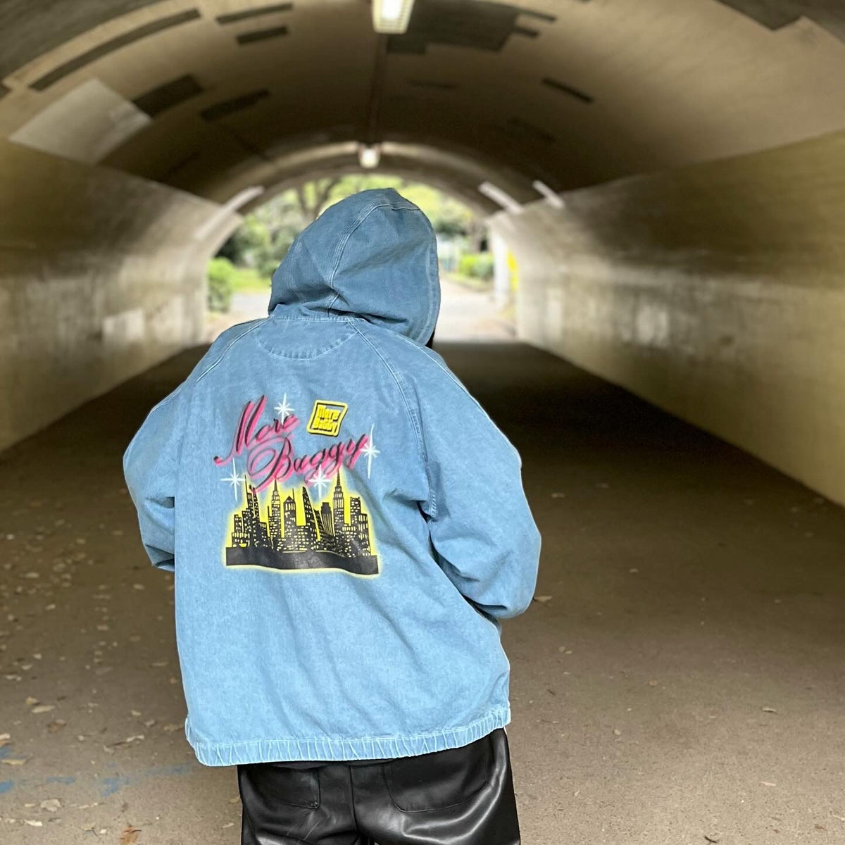 MB GRAPHIC DENIM JUMPER