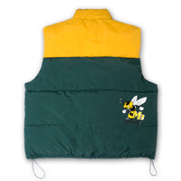 Load image into Gallery viewer, STRONG HORNET BICOLOR DOWN VEST YELLOW/GREEN
