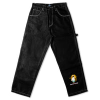 Load image into Gallery viewer, SNOOP DOGG BLACK DENIM PANTS &quot;DEAD STOCK&quot;
