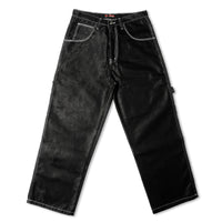 WU-TANG CLAN BLACK DENIM PANTS "DEAD STOCK"