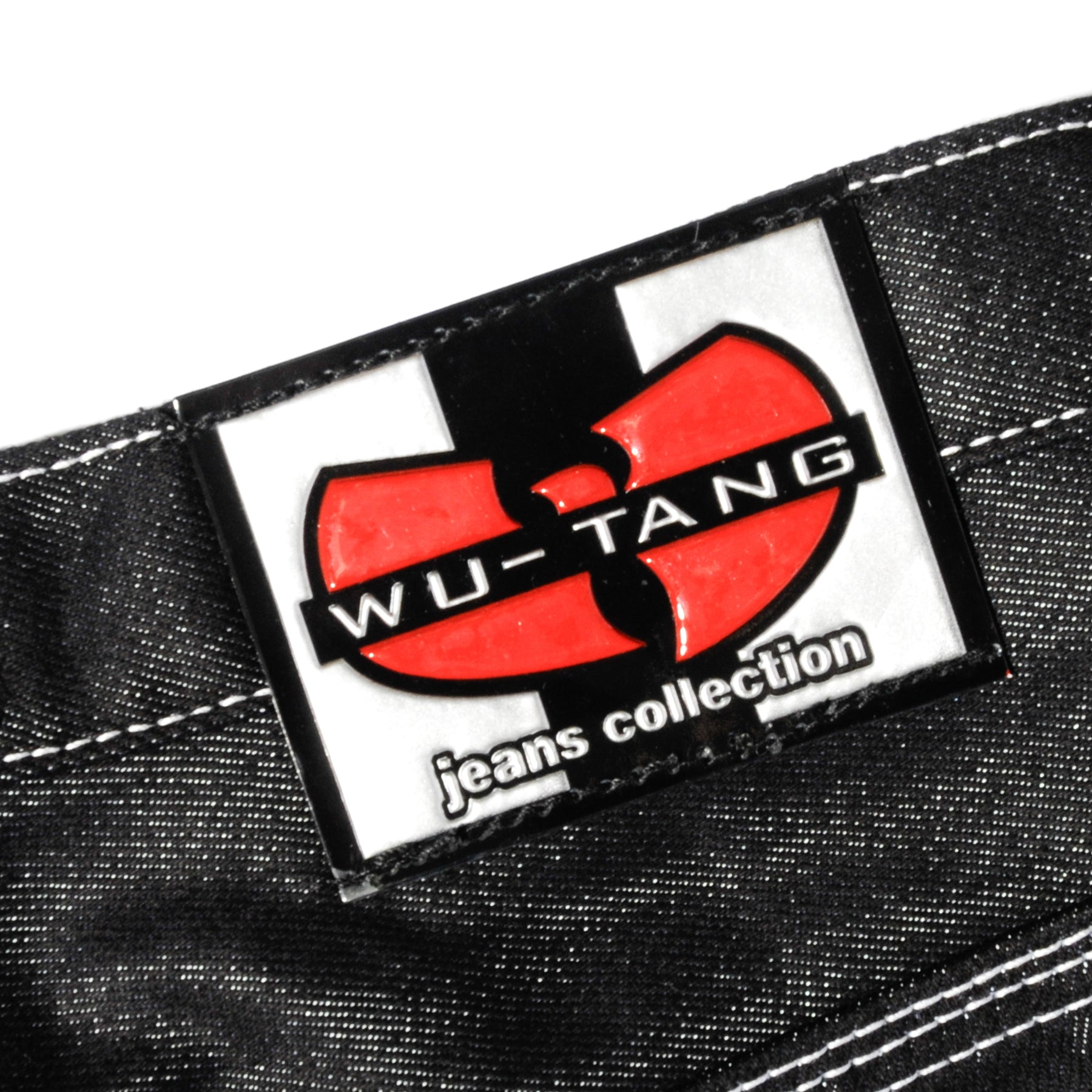 90s デッドストック　新品未使用　WU-TANG CLAN 90s wu-tang clan ウータンクラン シルバー デニム ペインター metalic