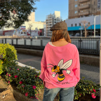 Load image into Gallery viewer, MB STRONG HORNET RAGLAN SWEAT PINK
