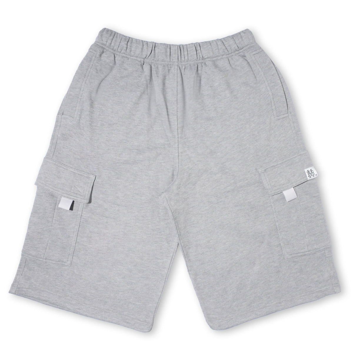 MB FLEECE CARGO SHORTS GRAY