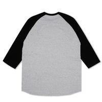 Load image into Gallery viewer, MB BUDDIES RAGLAN SLEEVE GRAY/ BLACK
