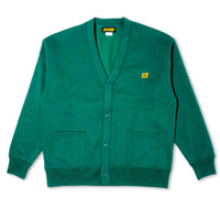 Load image into Gallery viewer, MB ONE POINT LOGO CARDIGAN GREEN
