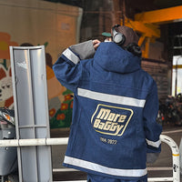 Load image into Gallery viewer, MB FIREMAN DENIM JACKET BLUE
