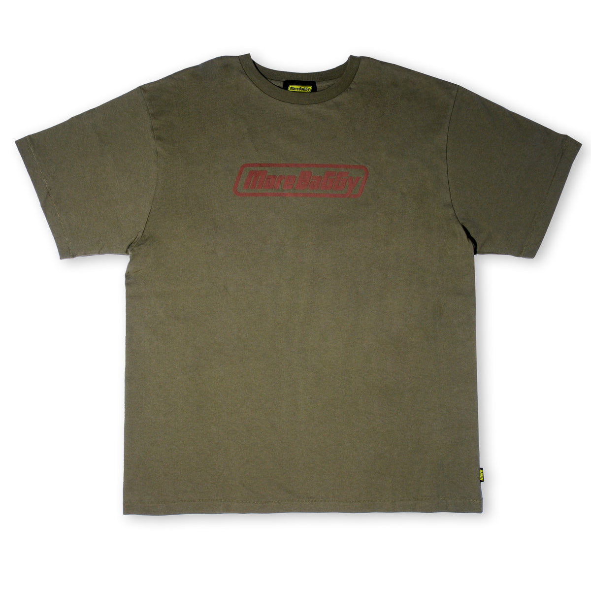 MORE BAGGY ANNIVERSARY LOGO TEE KHAKI