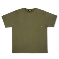 Load image into Gallery viewer, MORE BAGGY SINGLE STITCH POCKET TEE KHAKI
