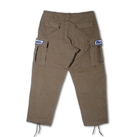 Load image into Gallery viewer, MORE BAGGY SWEAT CARGO PANTS KHAKI
