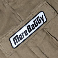 Load image into Gallery viewer, MORE BAGGY SWEAT CARGO PANTS KHAKI
