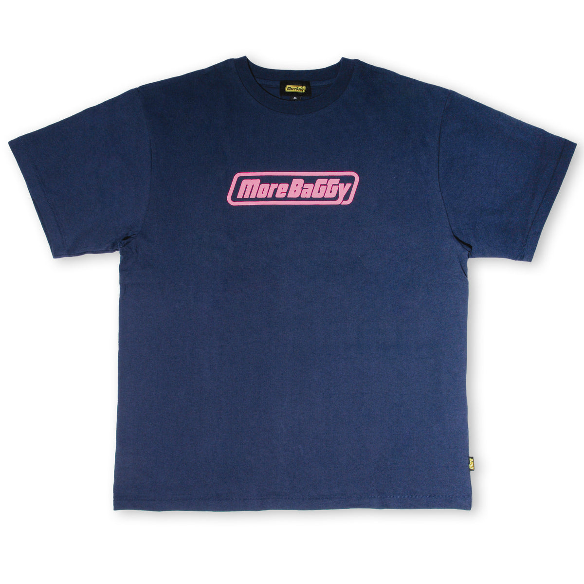 MORE BAGGY ANNIVERSARY LOGO TEE NAVY