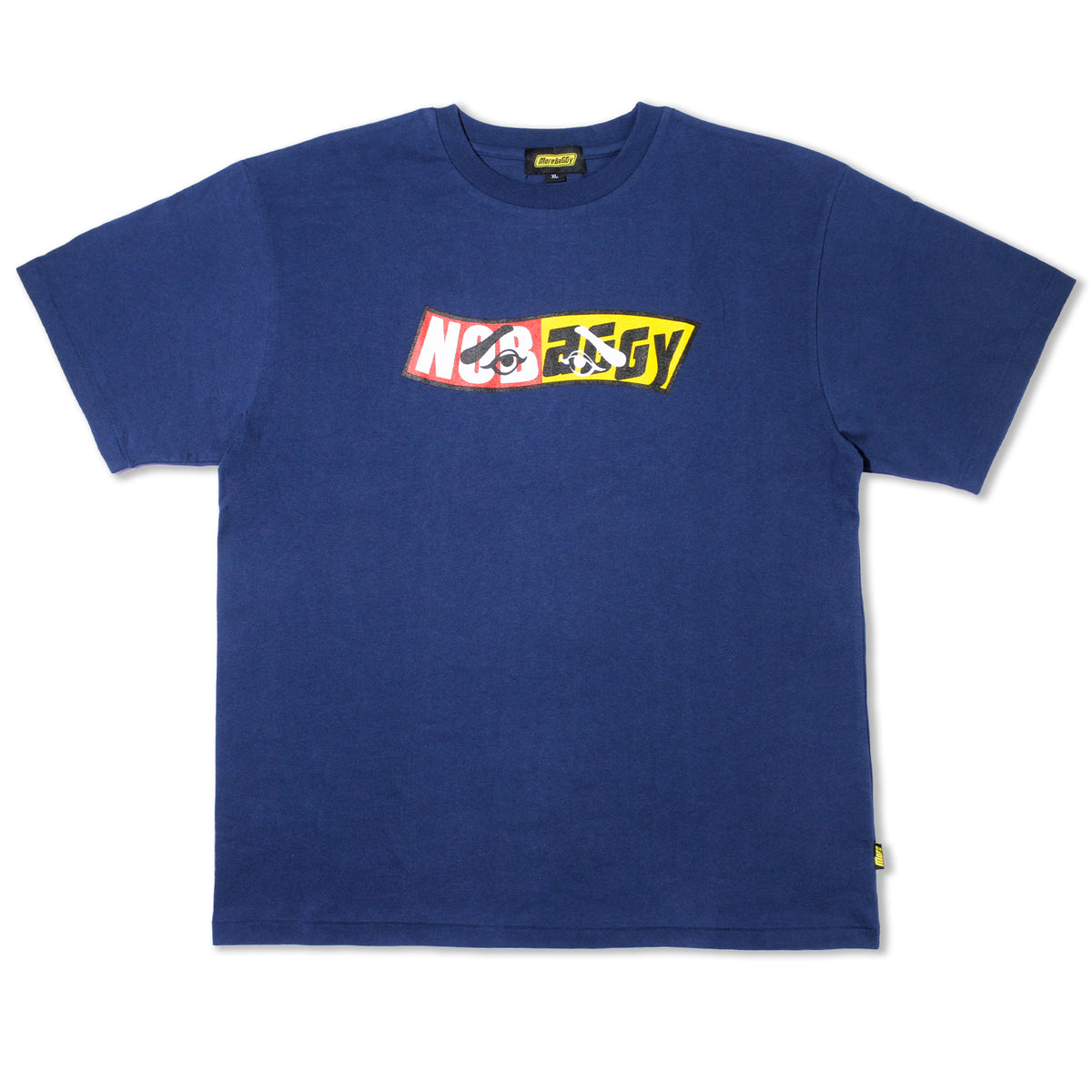 MORE BAGGY×NOBOSE COLLABORATION NOBAGGY TEE　NAVY