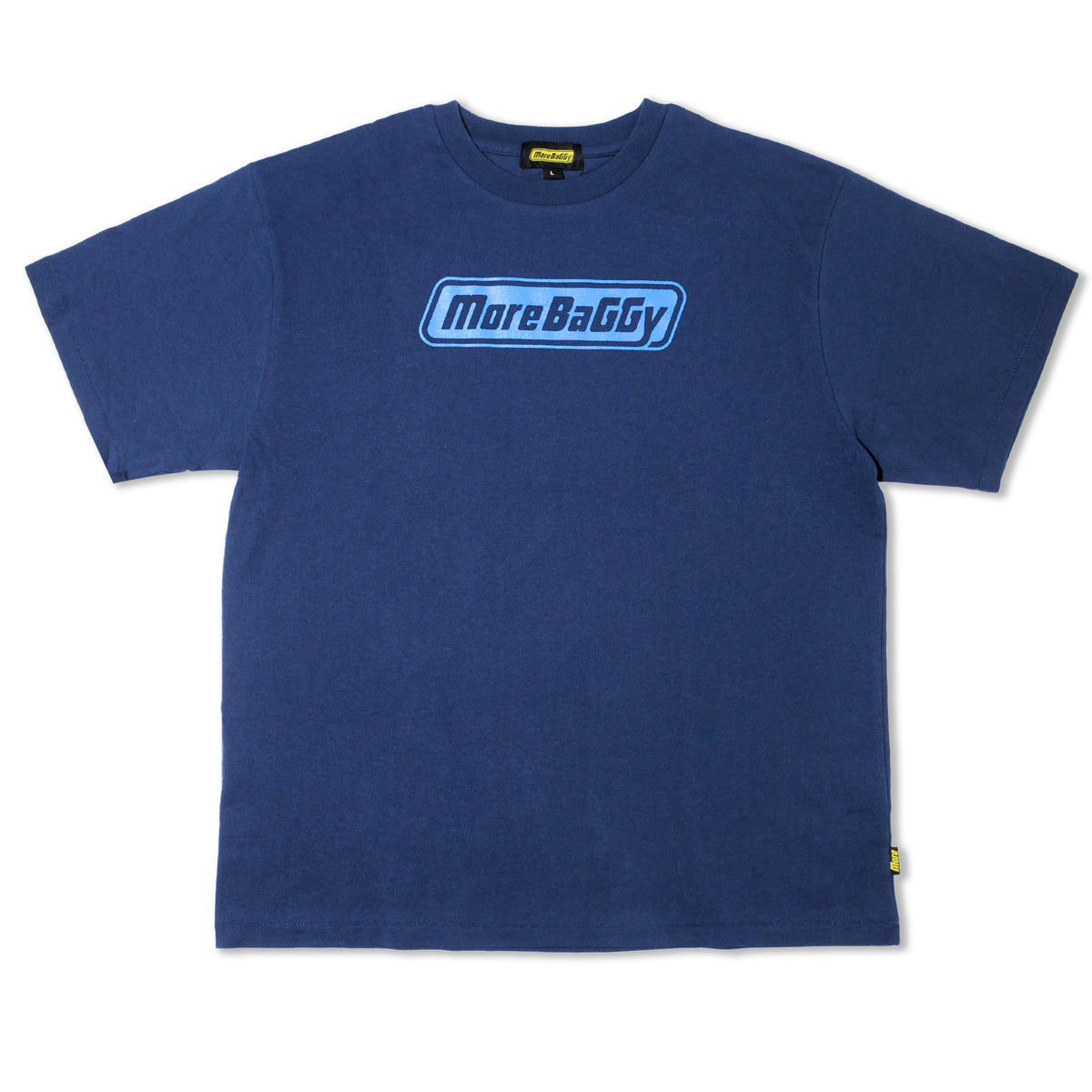 MORE BAGGY × 駄玩具堂COLLABORATION TEE　NAVY