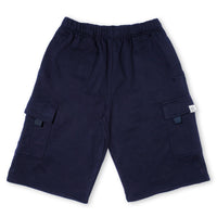 Load image into Gallery viewer, MB FLEECE CARGO SHORTS NAVY
