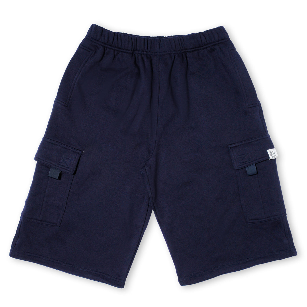 MB FLEECE CARGO SHORTS NAVY