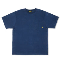 MORE BAGGY SINGLE STITCH POCKET TEE NAVY