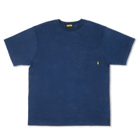 Load image into Gallery viewer, MORE BAGGY SINGLE STITCH POCKET TEE NAVY

