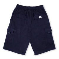 Load image into Gallery viewer, MB FLEECE CARGO SHORTS NAVY
