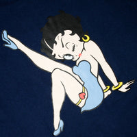 Load image into Gallery viewer, MORE BAGGY × BETTY BOOP COLLABORATION LUXURY TEE NAVY
