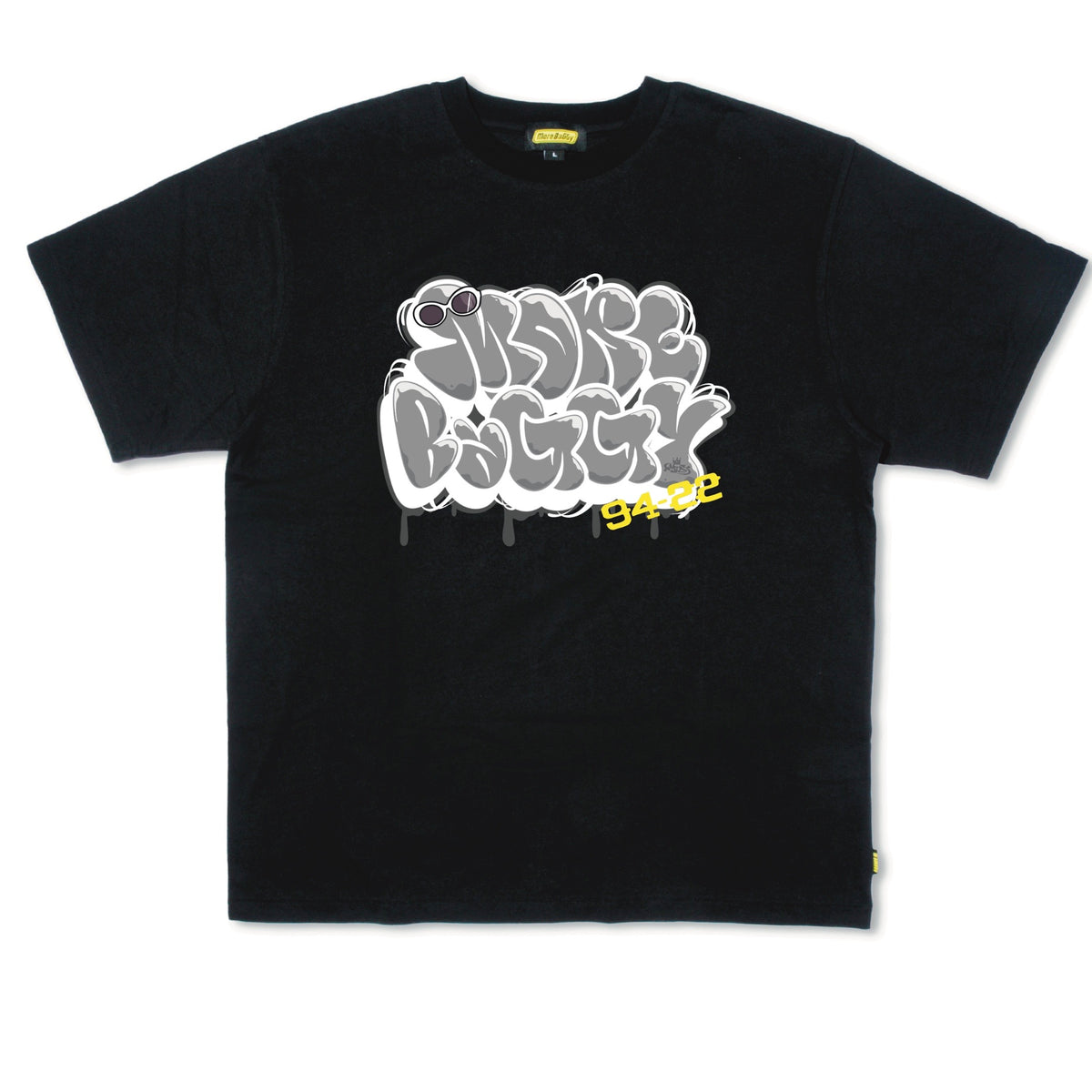 MORE BAGGY × MTD COLLABORATION TEE BLACK