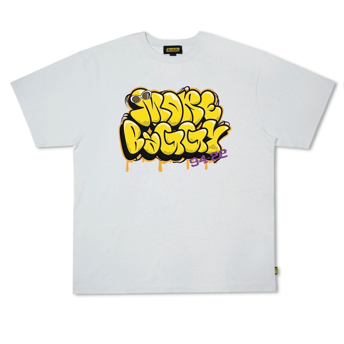 MORE BAGGY × MTD COLLABORATION TEE WHITE