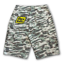 Load image into Gallery viewer, MORE BAGGY MILITARY CARGO HARF PANTS WOODLAND
