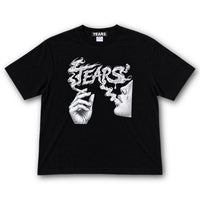 Load image into Gallery viewer, TEARS Graphic TEE (Cigarette) BLACK
