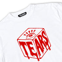 Load image into Gallery viewer, TEARS Graphic TEE (Dice) WHITE
