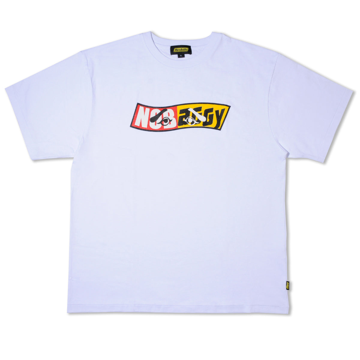 MORE BAGGY×NOBOSE COLLABORATION NOBAGGY TEE　WHITE