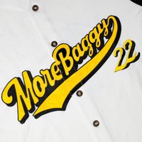 Load image into Gallery viewer, MB ORIGINAL BASEBALL SHIRT WHITE
