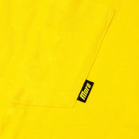 Load image into Gallery viewer, MORE BAGGY SINGLE STITCH POCKET TEE YELLOW
