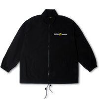 Load image into Gallery viewer, MB NYLON TRACK JACKET BLACK

