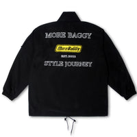 Load image into Gallery viewer, MB NYLON TRACK JACKET BLACK
