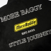 Load image into Gallery viewer, MB NYLON TRACK JACKET BLACK
