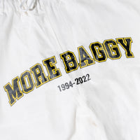 Load image into Gallery viewer, MB FRONT LOGO WIDE PANTS WHITE
